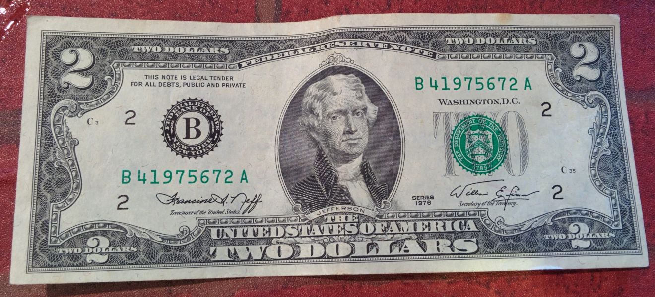 $2 bill